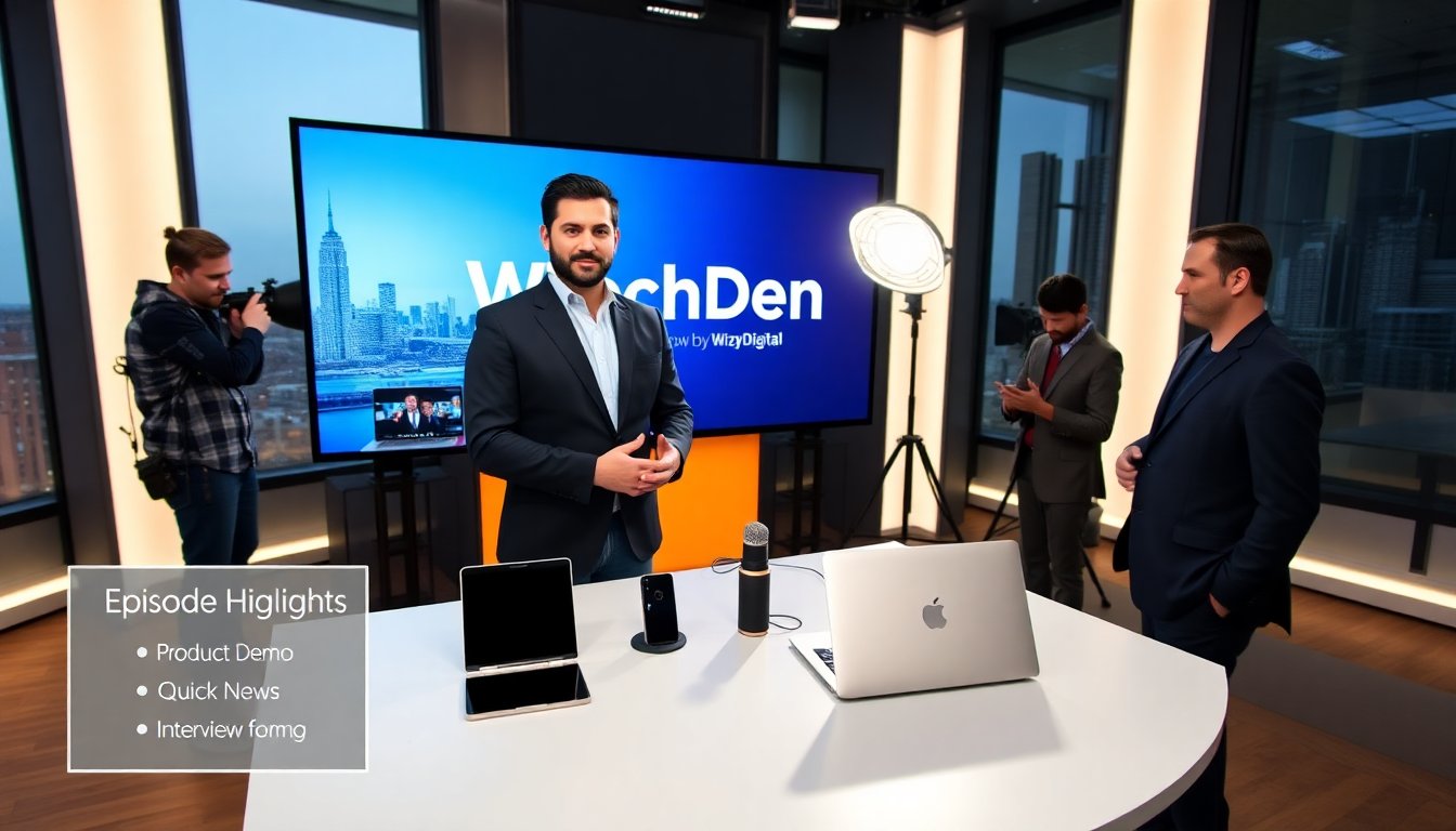 wdtechden show by wizzydigital