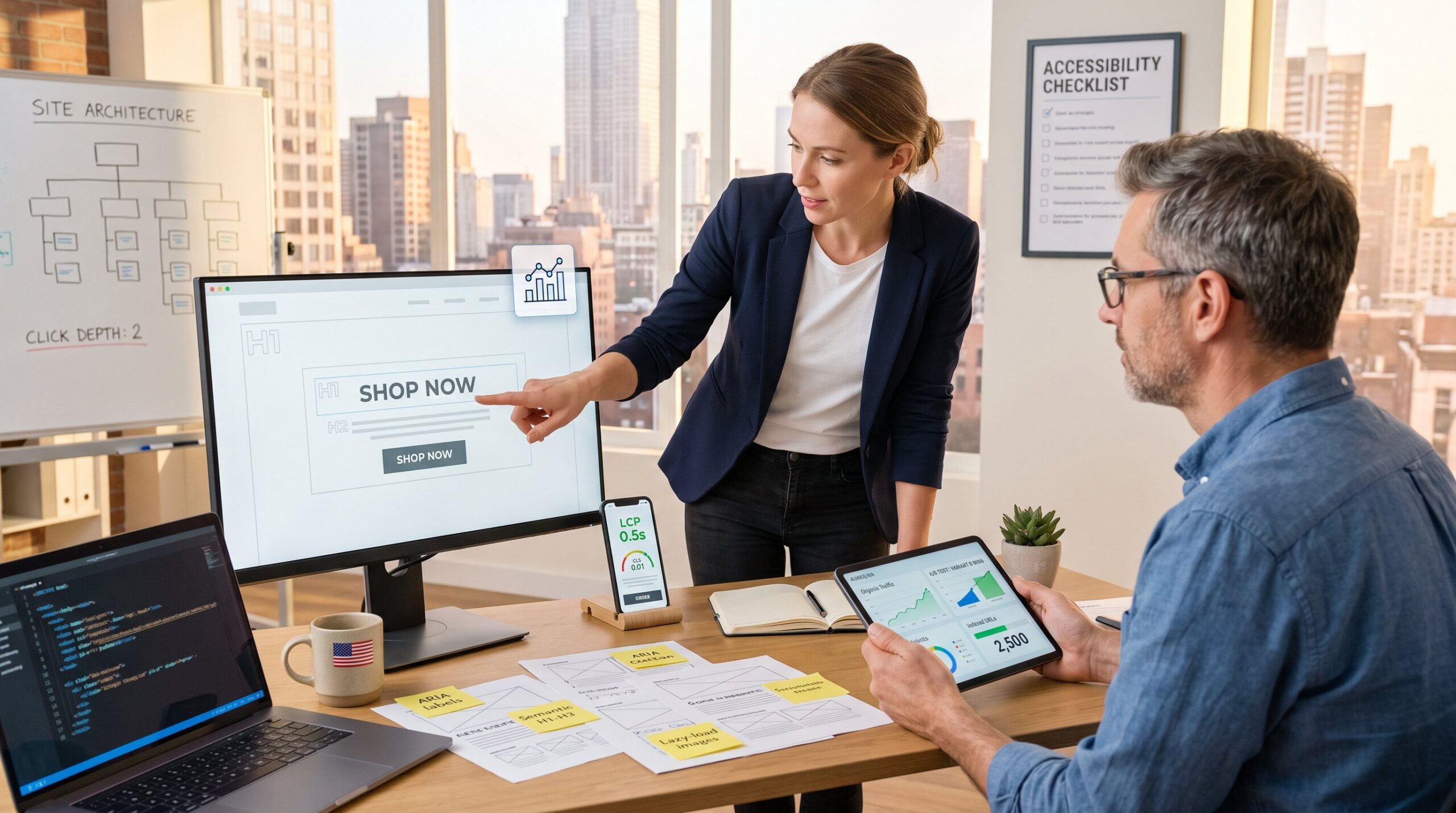 How Web Design Affects Search Visibility and Conversions